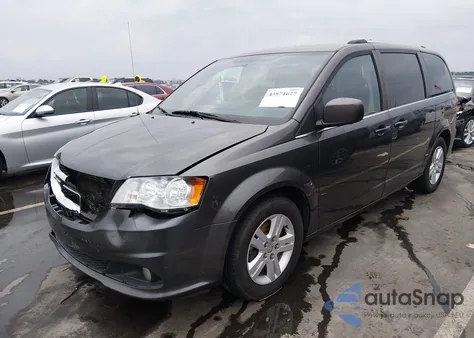 2018 Dodge Grand Caravan Sxt из США, поврежденный, VIN 2C4RDGCG0JR239844